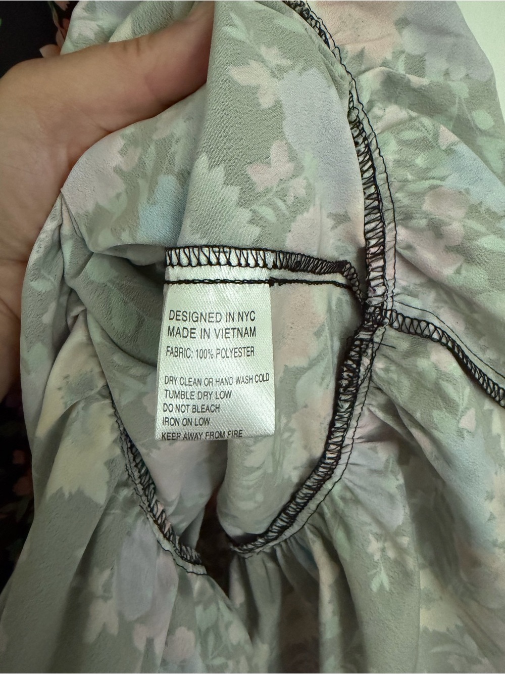 ANTHROPOLOGIE Yumi Kim hestia mini dress floral size XS - Picture 8 of 8